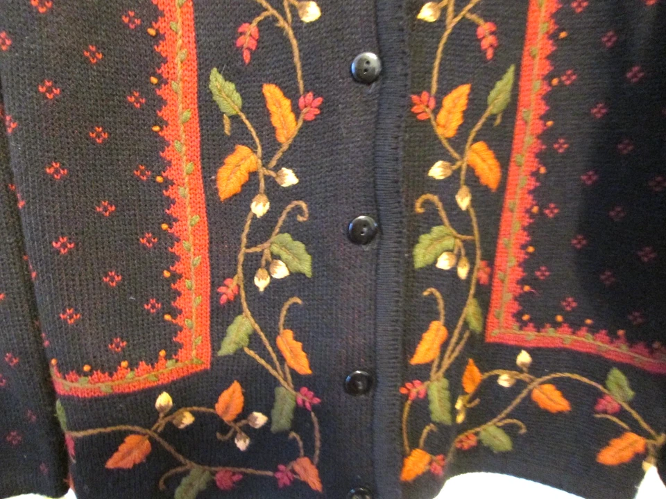 Suéter Cárdigan Kobe Cristal Vintage Talla Grande Foto 4 de 4