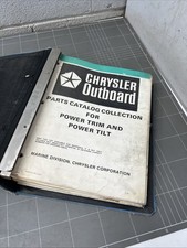 RETRO OUTBOARD BOAT MOTOR Service Manual MARINE Mechanic Chrysler 6 8 HP MANCAVE