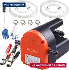 12V 100W Oil Change Pump Extractor Diesel Fluid Transfer Pump Marine Electric