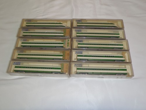 Juego de 10 vagones tren bala serie TOMIX 200 229822 | Condition: Used