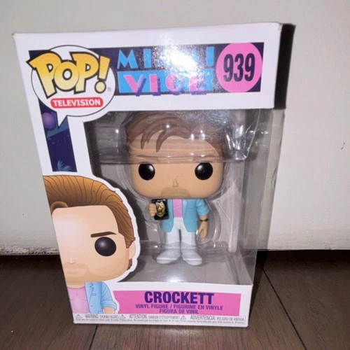 Funko Pop! Vinyl Miami Vice Crockett 939 Television Vinyl Figure