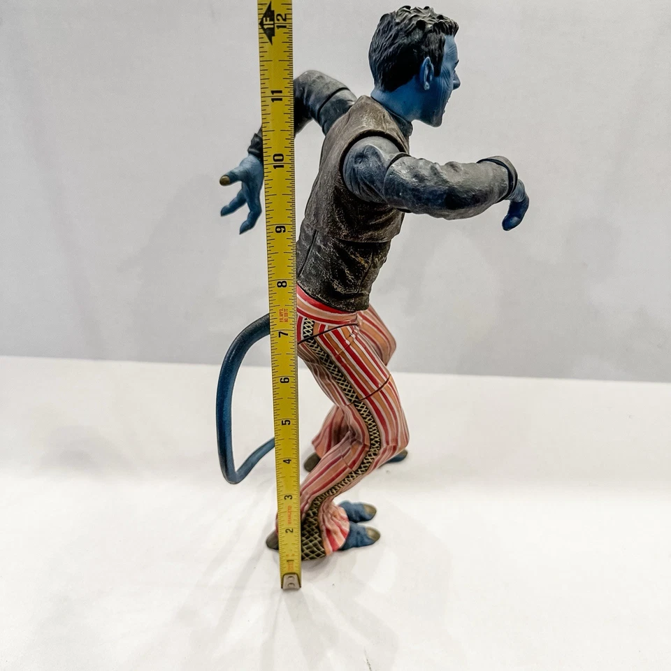 Figura Posable X-Men La Película Nightcrawler 12" Incompleta 2003 Marvel Foto 4 de 4