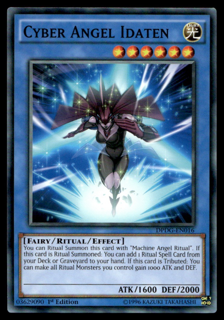 Cyber Angel Idaten Duelist Pack: Dimensional Guardians DPDG-EN016 MP YuGiOh TCG