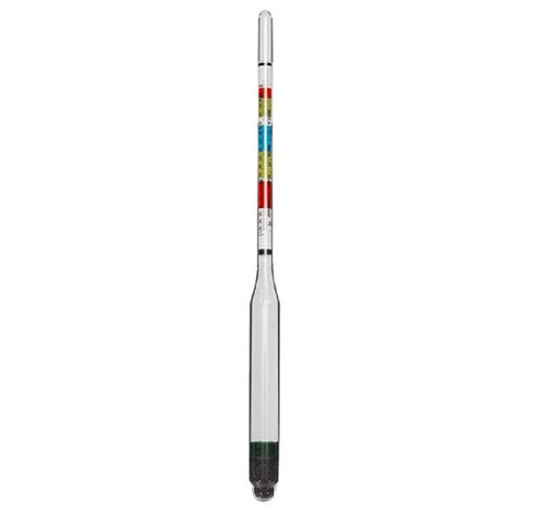 FastRack Triple-Scale Hydrometer - ABV - spezifisch normal, klar - Bild 1 von 2
