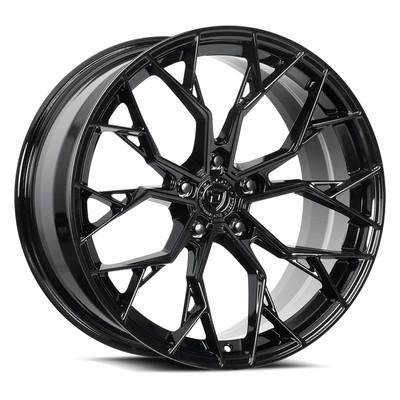 Dolce Aria Gloss Black Wheel 5x120 18x8.5 +35et High Performance Rim