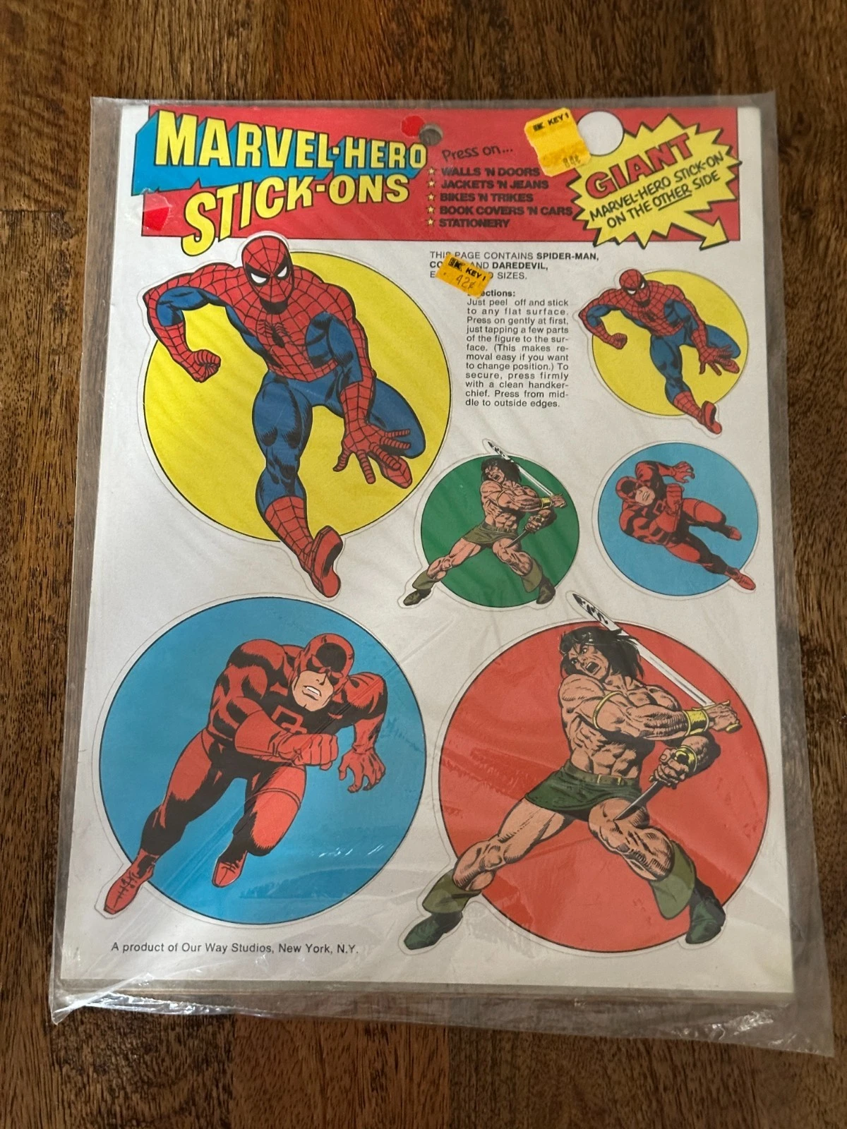 Our Ways Studios Marvel Comics Stickers - 5 Awesome Things on eBay