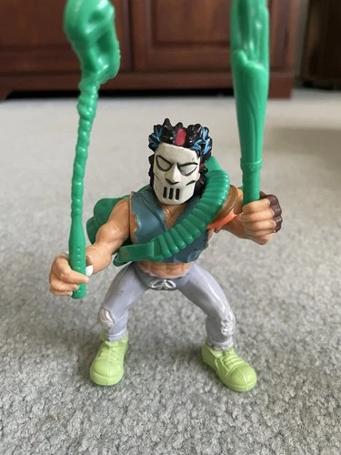 Casey Jones 1989 TMNT Playmates Figure Complete!  Vintage!! NICE!!!