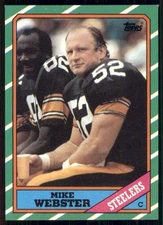 1986 Topps #286 Mike Webster