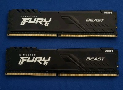 Kingston FURY Beast 16GB (2 x 8GB)   Arbeitsspeicher RAM DDR 4