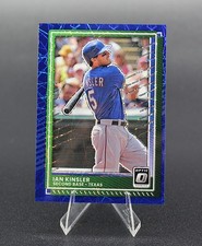 2025 DONRUSS BASEBALL Ian Kinsler Optic Blue Velocity Rangers