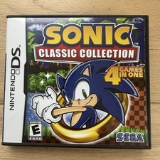 Sonic: Classic Collection Nintendo DS, 2010 , Complete Game, Case Manual