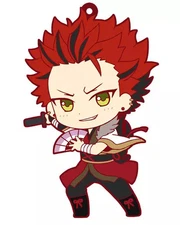 Keychain/Mascot Kuro Kiryu "Toys Works Collection Niiten Gomu! x MOVIC Ensemble