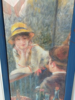 Reproduktion eines Gemäldes von Pierre-Auguste Renoir, 34x90