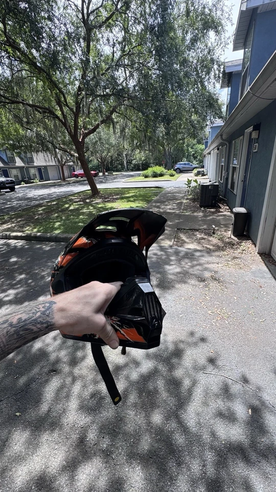 Casco de motocross para adultos 1Storm BMX MX ATV talla L Foto 4 de 4