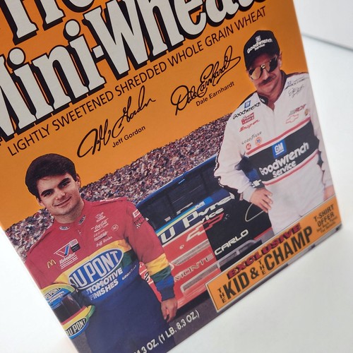 1993 Kellogg's Frosted Mini-Wheats The Kid and the Champ-Earnhardt/Gordon-Empty - Picture 15 of 24