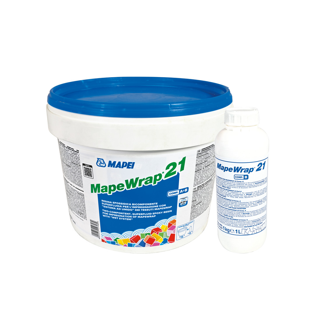 Mapewrap 21 KIT A+B Mapei 5kg | Risolvi il Degrado Strutturale