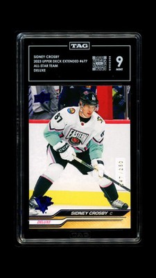 2023 Upper Deck Extended Sidney Crosby #677 Deluxe 247/250 TAG 9