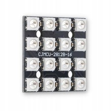 16Bit RGB LED Panel WS2812 5V &auml;hnl. Neopixel Arduino Raspberry Pi ESP32