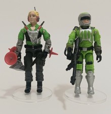Hasbro G.I Joe ARAH Deceptive Warfare Psyche Out & Laser Trooper Sci-Fi