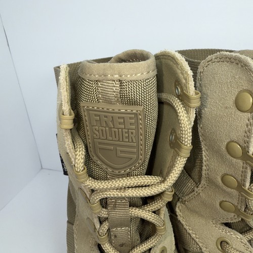 Botas tácticas Free Soldier para hombre talla 10,5 nuevas con etiquetas botas de combate ligeras SIN CAJA - Imagen 3 de 8