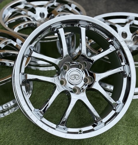 Infinity 350 Rims 4- New Chrome 19