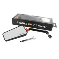 Spiegel Stage6 F1 Carbon Glanz Links Universal Passend Aerox Speedfight SR50