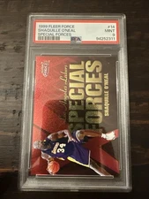 1999-00 Fleer Force - Special Forces Shaquille O'Neal #14 SF