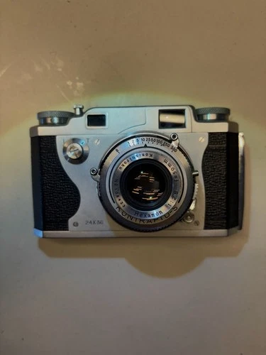Konica II B-m Hexar 45mm f/3.5 Rangefinder 35mm film Camera From JAPAN
