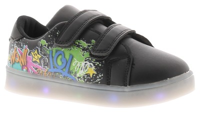 Buckle My Shoe Graffiti Jungen Sneaker UK Größe