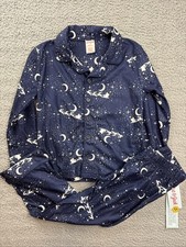 Cat  Jack Boys XS 4/5 Christmas Santa Sleigh Long Sleeve Cozy Pajama Set