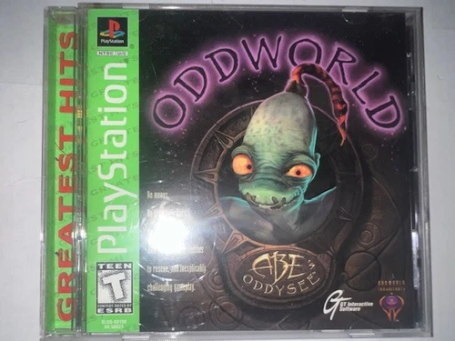 Oddworld Abe's Oddysee for Playstation 1! Case/manual/disc, works great.