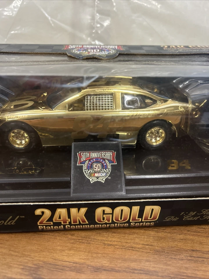 Bill Elliott 1998 #94 Big Mac oro 24 k escala 1/24 campeones de carreras Foto 3 de 4