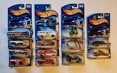 2000's Hot Wheels Bundle Of 13 Concept Car Themed/ Cereal Hot Rods