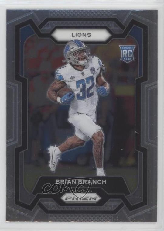 2023 Panini Prizm Rookies Brian Branch #328 12g7