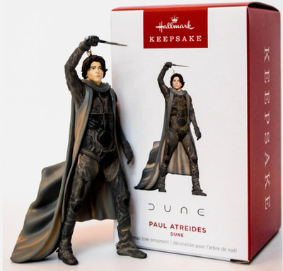 Hallmark  Paul Atreides Dune Universe Keepsake Christmas Tree Ornament 2024 NIB