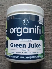 Sealed Organifi Green Juice - Powder Supplement with Organic Spirulina 12/2026