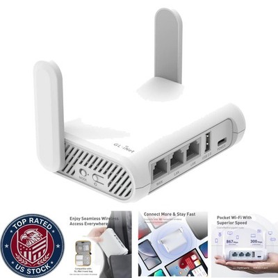 Mini VPN Wireless Travel Router: Secure Dual-Band Connectivity on the Go