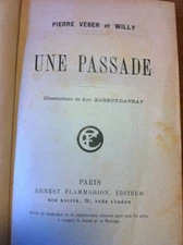 PIERRE VEBERE et WILLY - UNE PASSADE