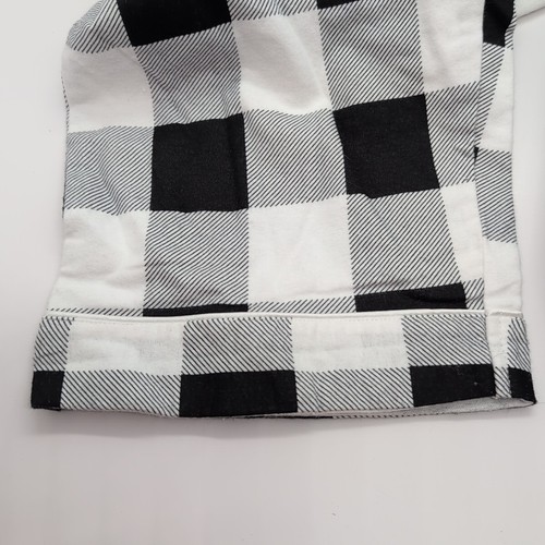 WOMEN’S PAJAMA MANIA FLEECE LOUNGE SLEEP PANTS-SIZE: 2XL Black and White - Picture 11 of 11