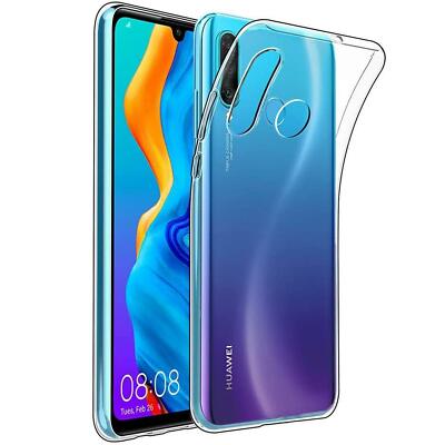 Handy Case für Huawei P40 Lite E Hülle Transparent Slim Tasche Handyhülle Cover