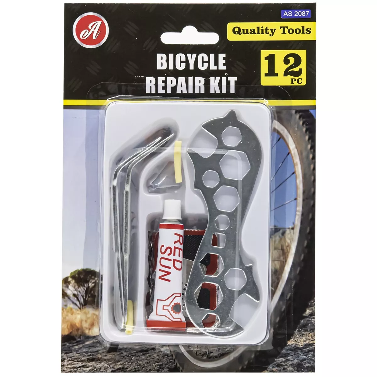 Slime Tube Patch Kit- Repair Punctures on ATVs, Bicycles, and More at