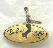 1992 Olympics Ray Ban DREAM TEAM Basketball Hat Lapel Pin