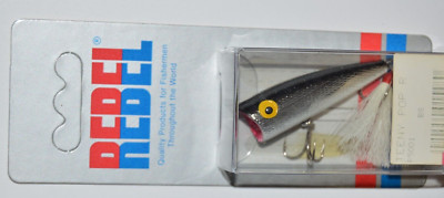 vintage 1984 rebel teeny pop r popper topwater lure p5001 2
