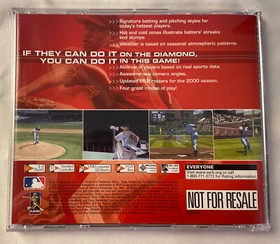 World Series Baseball 2K1 (Sega Dreamcast, 2000) - CIB - Disc Resurfaced