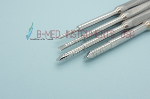Dental Ridge Splitting Chisel Set Bone Expanding Spreader Implant Periodontal - Picture 3 of 3