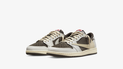 Jordan 1 Low OG Travis Scott Reverse Mocha Size 10.5 DM7866-162