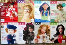 DOLL READER Magazine - Eight 8 issues from 2009-2010, Lot 2