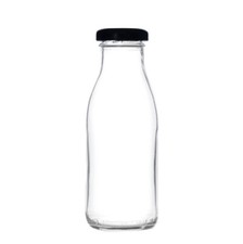 250ml Glass Milk Bottle and Lid Raw Milk Juice Small Milkshake Wedding Favours