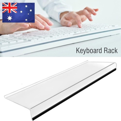 Transparent Tilted Computer Keyboard Display Bracket Portable Keyboard Holder