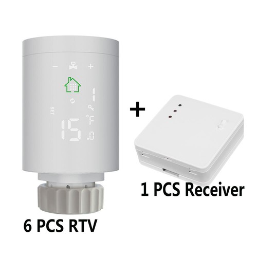 Tuya Zigbee Thermostat Valve Wifi Zigbee Radiator Actuator Zigbee Trv Wired Hub - Picture 21 of 23